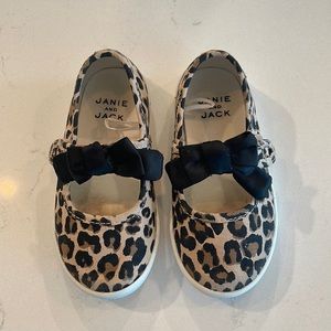 Janie & Jack Toddler Leopard Sneakers